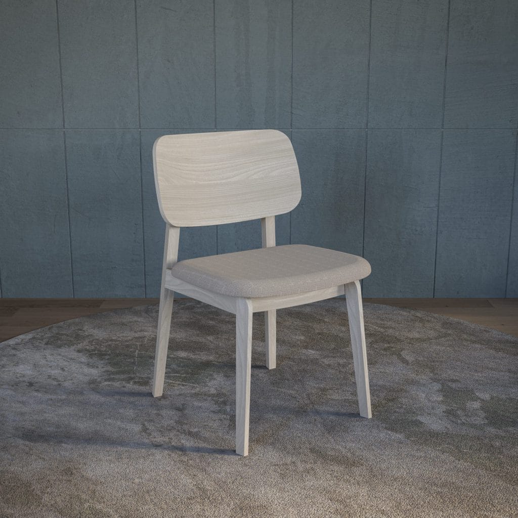 SENDA Whitewash Chair – Set of 4